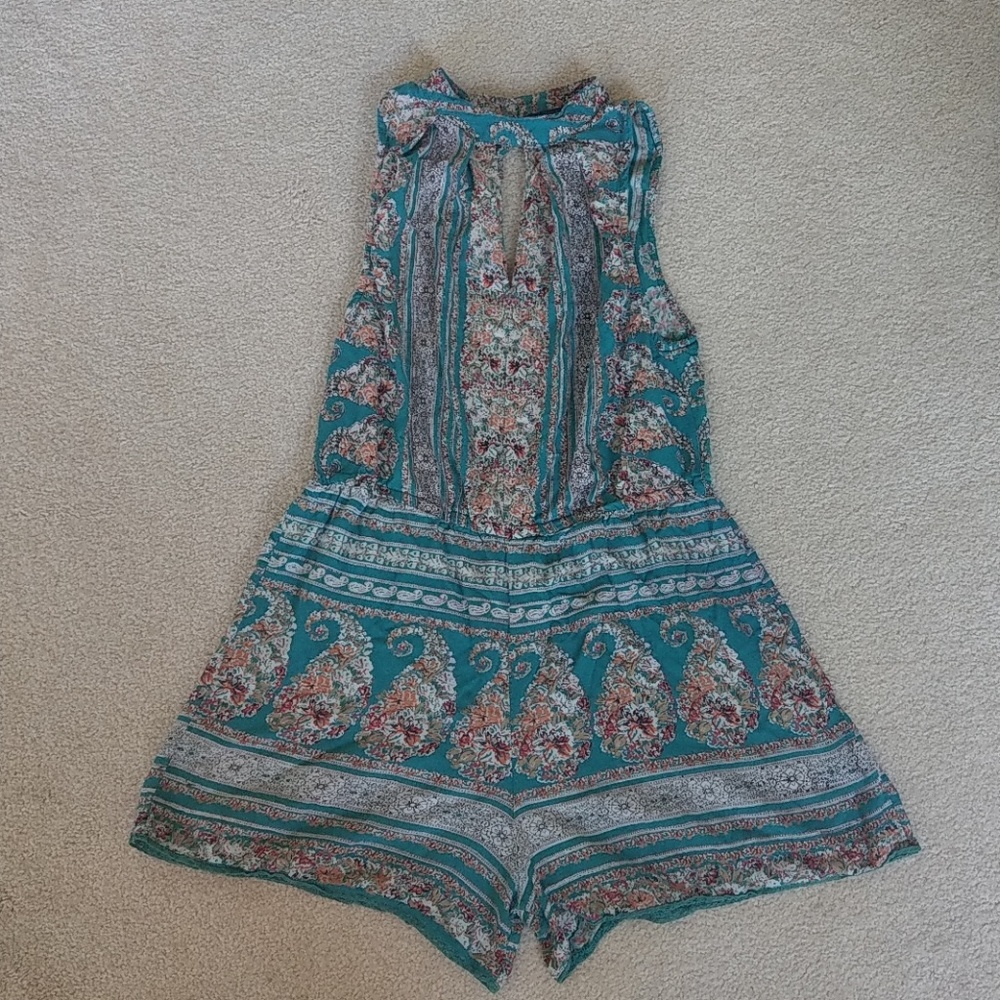 Turquoise romper